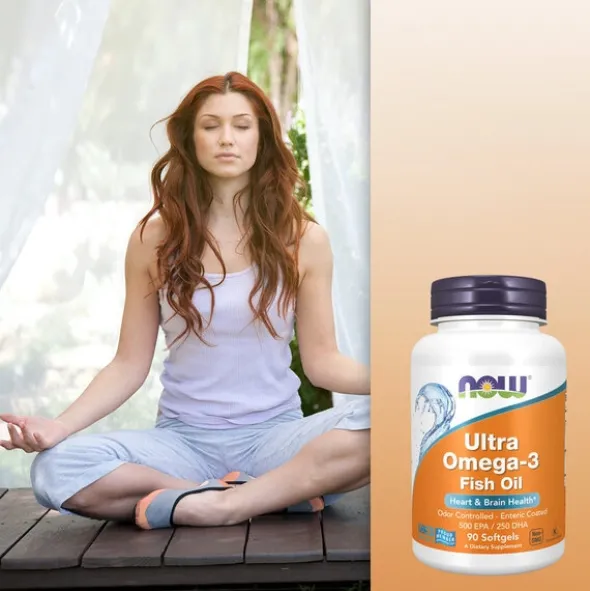 NOW FOODS Ultra Omega-3 1000mg 90 kaps