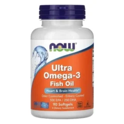 NOW FOODS Ultra Omega-3 1000mg 90 kaps