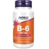 NOW FOODS Witamina B6 B-6 100mg 100 vkaps