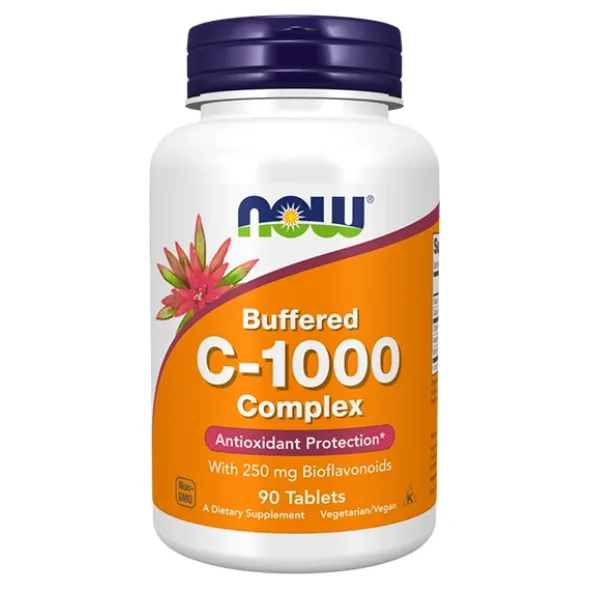 NOW FOODS Witamina C-1000 Buforowana 90 tabl
