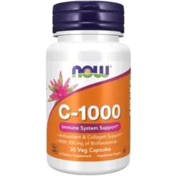 NOW FOODS Witamina C 1000 30 kaps