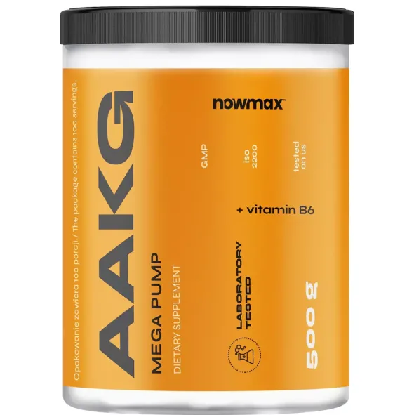 nowmax® AAKG 500 g +nowmax® NOX Extreme 80 ml