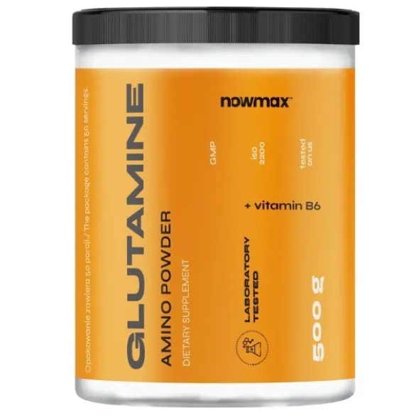 nowmax® BCAA 2:1:1 500 g + nowmax® L-Glutamine 500 g