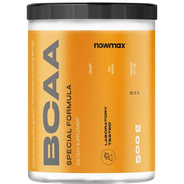 nowmax® BCAA 2:1:1 500 g + nowmax® L-Glutamine 500 g
