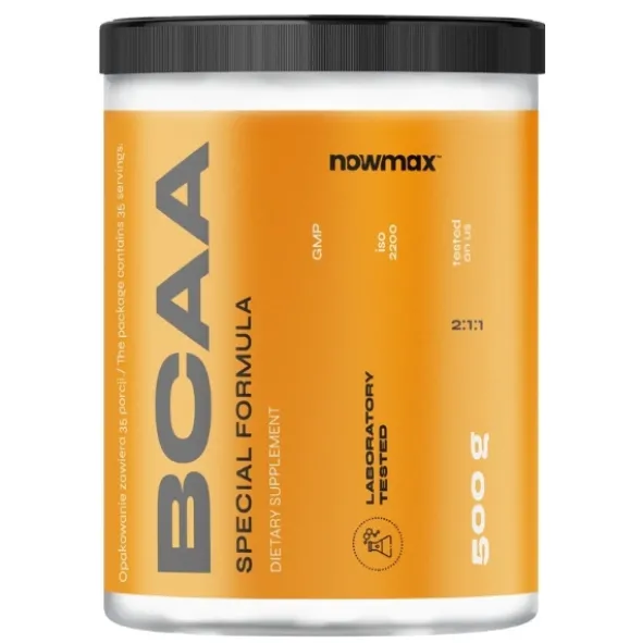 nowmax® BCAA 2:1:1 500 g + nowmax® L-Glutamine 500 g