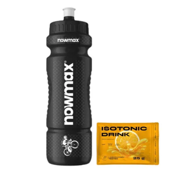 nowmax® Bidon 900 ml + ECOMAX Isotonic Drink 25 g