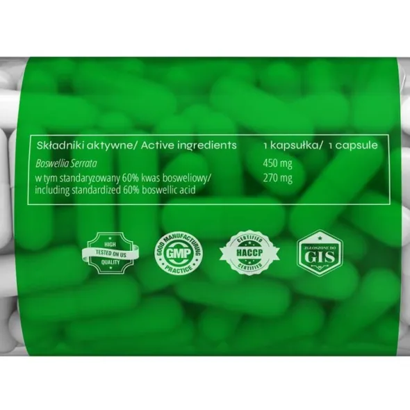 nowmax® Boswellia Serrata - Kadzidłowiec Indyjski 90 kaps