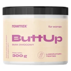 nowmax® BUTT UP 300 g + Zestaw 4 Gum Oporowych Fitness Band