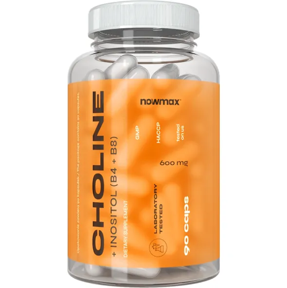 nowmax® Cholina + Inozytol 90 kaps