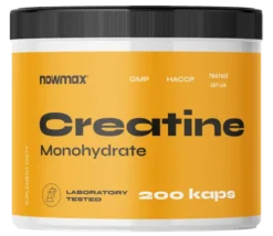 nowmax® Creatine Monohydrate 200 kaps