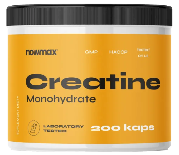 nowmax® Creatine Monohydrate 200 kaps