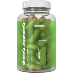 nowmax® Żeń-Szeń Amerykański Strong 4:1 500mg 90 kaps