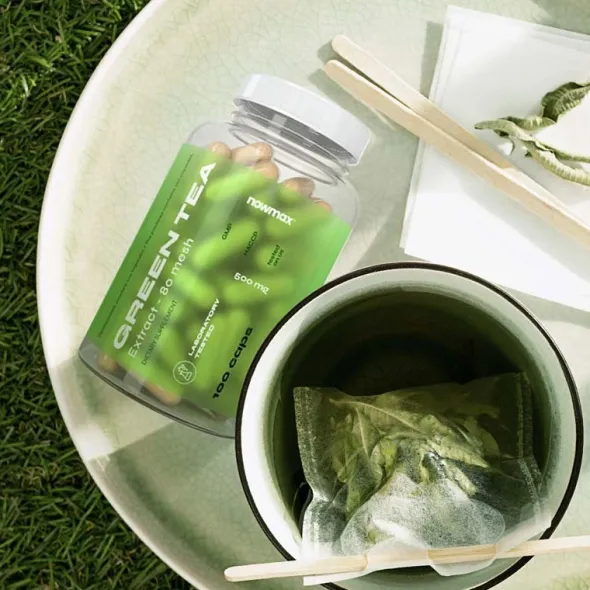 nowmax® Green Tea Extract 100 kaps