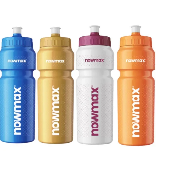 nowmax® Isotonic Drink 500 g + nowmax® Bidon 750 ml Clear