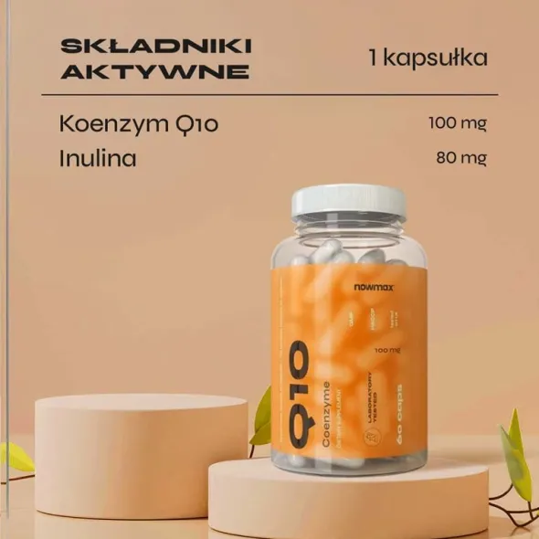 nowmax® Koenzym Q10 60 kaps
