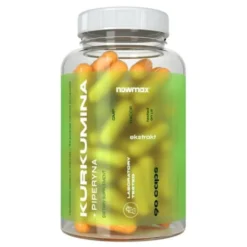 nowmax® Kurkumina + Piperyna 90 kaps