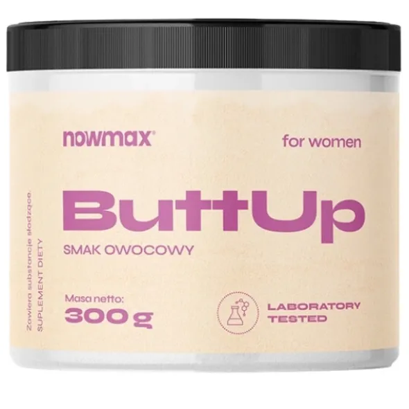 nowmax® Maca Ekstrakt 10:1 500mg 100 kaps+ nowmax® B Complex 100 kaps+nowmax® BUTT UP 300 g