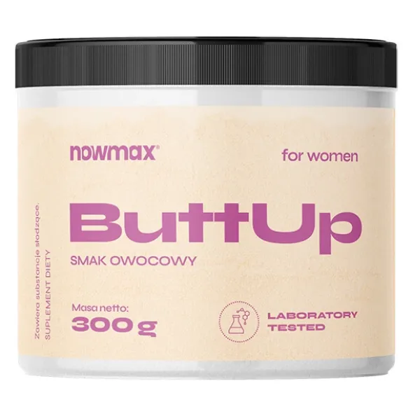 nowmax® Maca Ekstrakt 10:1 500mg 100 kaps+ nowmax® B Complex 100 kaps+nowmax® BUTT UP 300 g