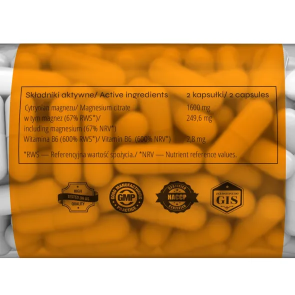 nowmax® Mg + B6 100 kaps