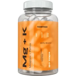 nowmax® Mg + K Anty Skurcz 90 kaps ( Magnez + Potas )