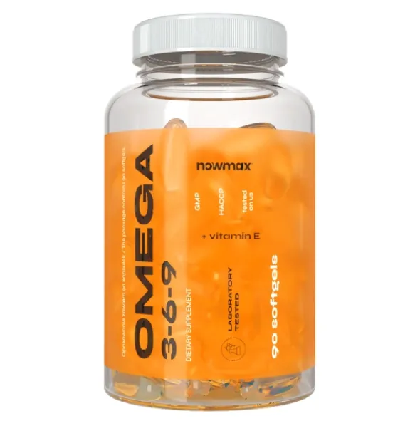 nowmax® Omega 3-6-9 90 kaps