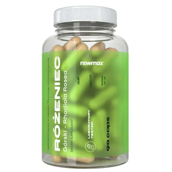 nowmax® Rhodiola Rosea Różeniec Górski 400 mg – 90 kapsułek
