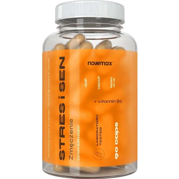 nowmax® Stres i Sen 90 kaps