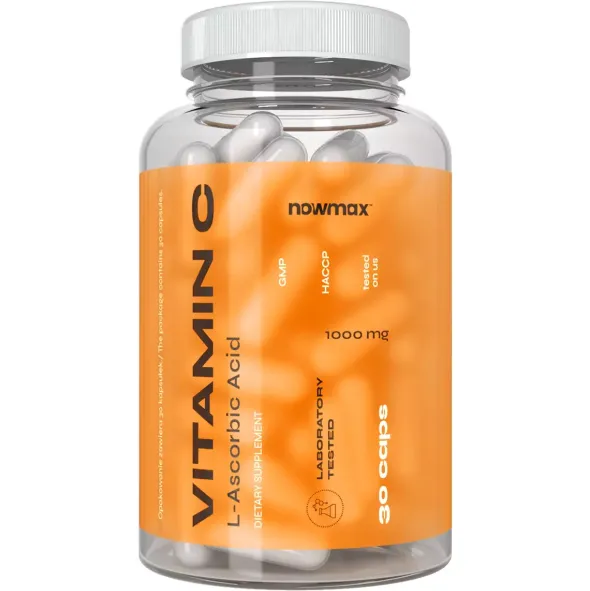 nowmax® Vitamin C 1000mg 30 kaps
