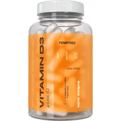 nowmax® Vitamin D3 100mcg 4000IU 100 kaps