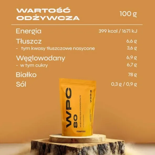 nowmax® WPC 80 Whey Protein 700 g