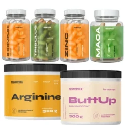 nowmax® Zinc 15mg 100 kaps + Zestaw Naturalnej Energii i Testosteronu