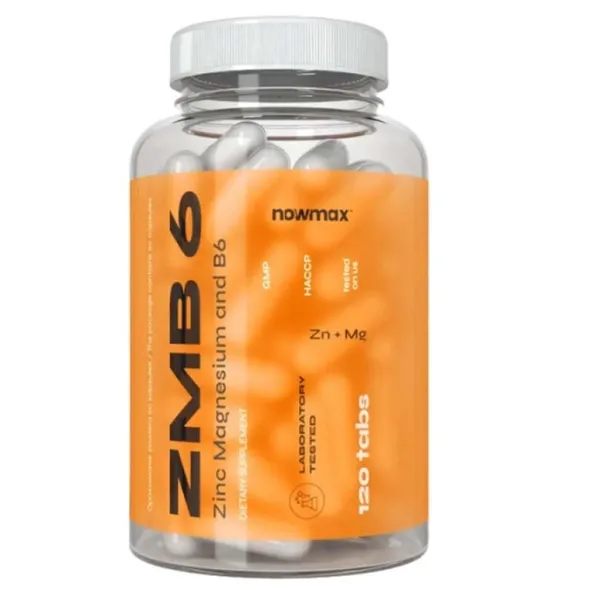 nowmax® ZMA + B6 90 kaps