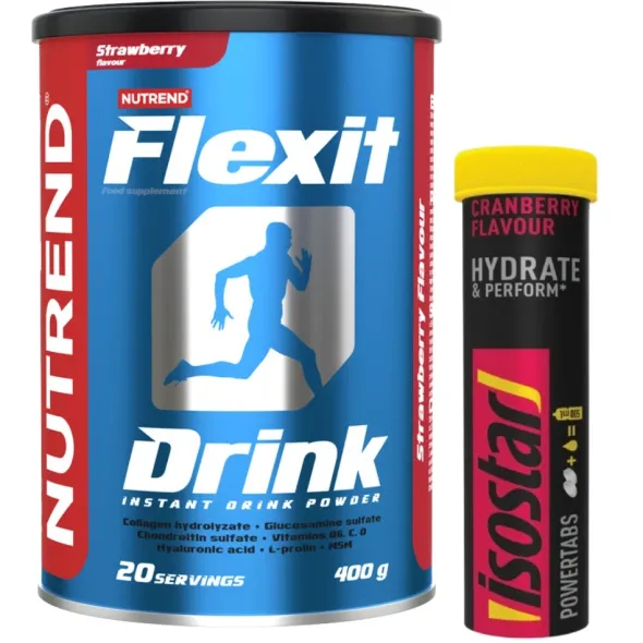 NUTREND Flexit 400 g + ISOSTAR Powertabs 120 g