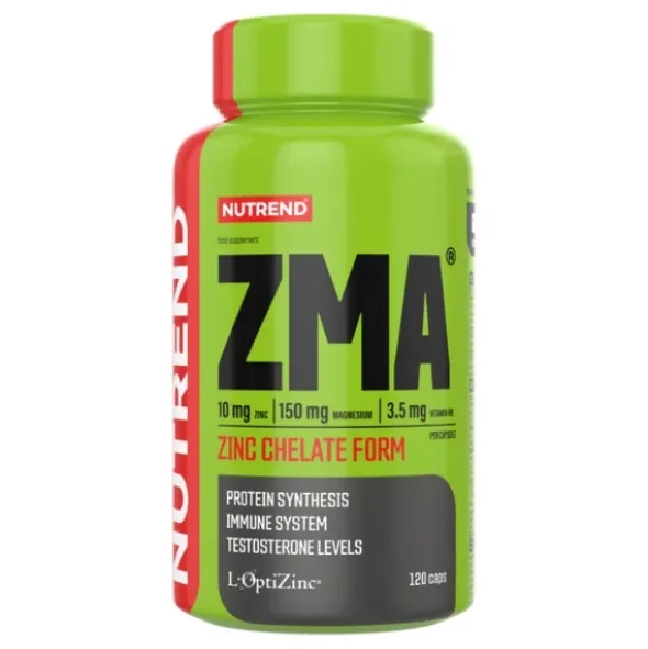NUTREND ZMA Cynk Magnez B6 120 kaps