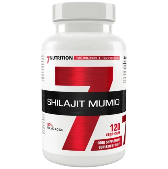 7NUTRITION Shilajit Mumio 400mg 120 vkaps