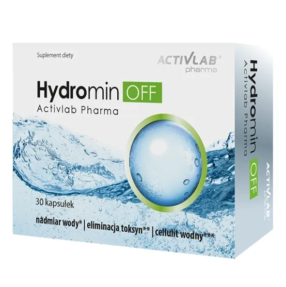 Odchudzanie Diuretyk Na Nadmiar Wody ACTIVLAB Hydromin OFF 30 kaps
