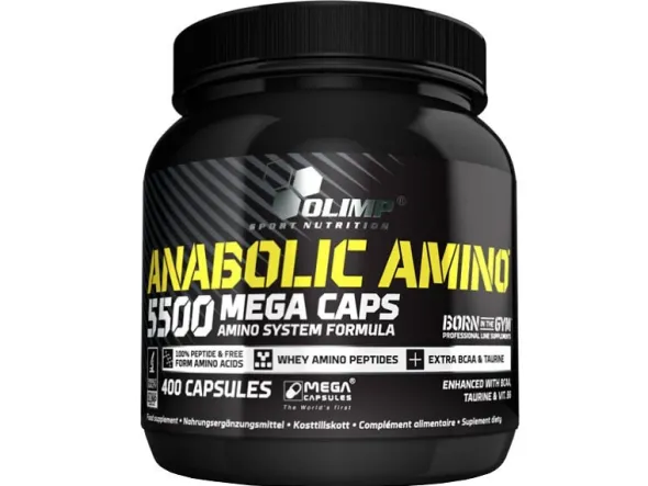 OLIMP Anabolic Amino 5500 Mega Caps 400 kaps