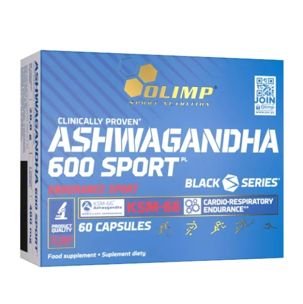 OLIMP Ashwagandha 600 Sport 60 kaps