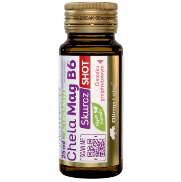 OLIMP Chela Mag B6 Skurcz Shot SOK ampułka szklana 25 ml
