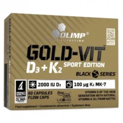 OLIMP Gold-Vit D3+K2 2000 IU Sport Edition 60 kaps