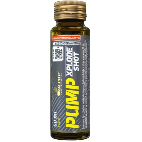 OLIMP Pump Xplode shot ampułka szklana 60 ml SOK
