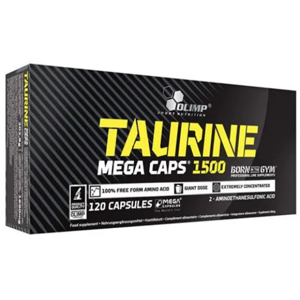 OLIMP Taurine Mega Caps 1500mg 120 kaps