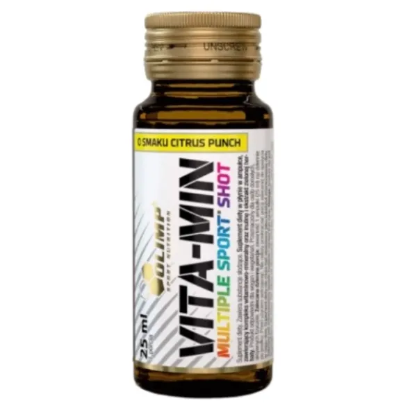 OLIMP Vita-Min Multiple Sport Shot ampułka szklana 25 ml SOK