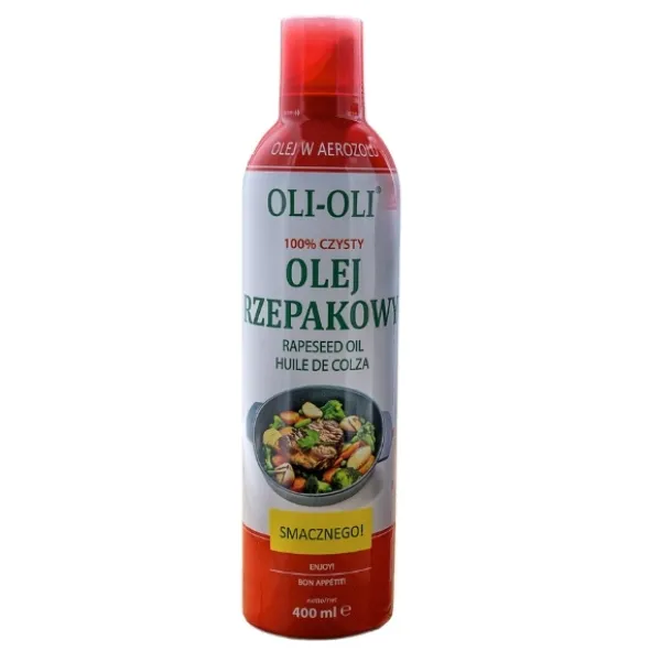 OLI-OLI Olej Rzepakowy do Smażenia Spray 400 ml