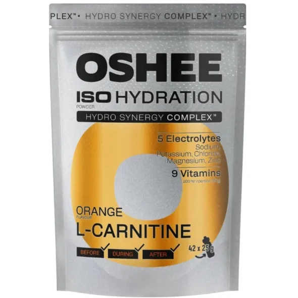 OSHEE ISO Hydration Powder Doypack + L-Carnitine 1050 g