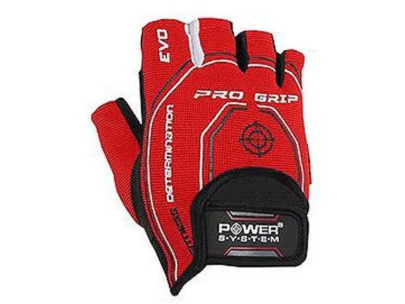 POWER SYSTEM PRO GRIP EVO RED 2260 - Rękawice treningowe