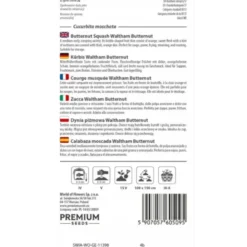 PREMIUM SEEDS Dynia Piżmowa Waltham Butternut Nasiona 3 g