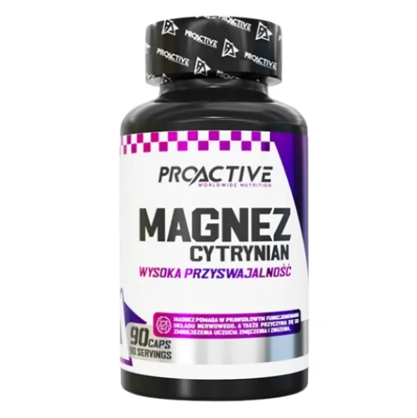 PROACTIVE Magnesium Citrate 90 kaps