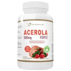 PROGRESS LABS Acerola Forte 500mg Naturalna Witamina C 120 tabs