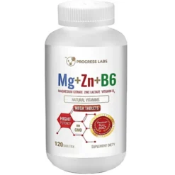 PROGRESS LABS Mg+Zn+Vit B6 120 tab
